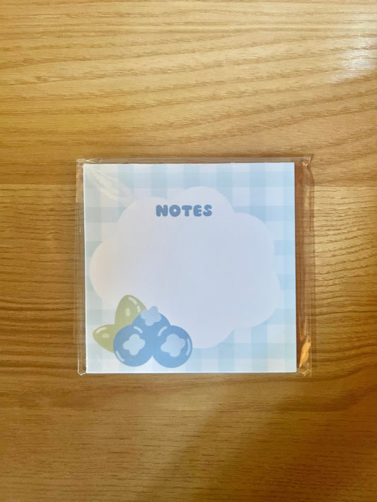 Blueberry Notepad