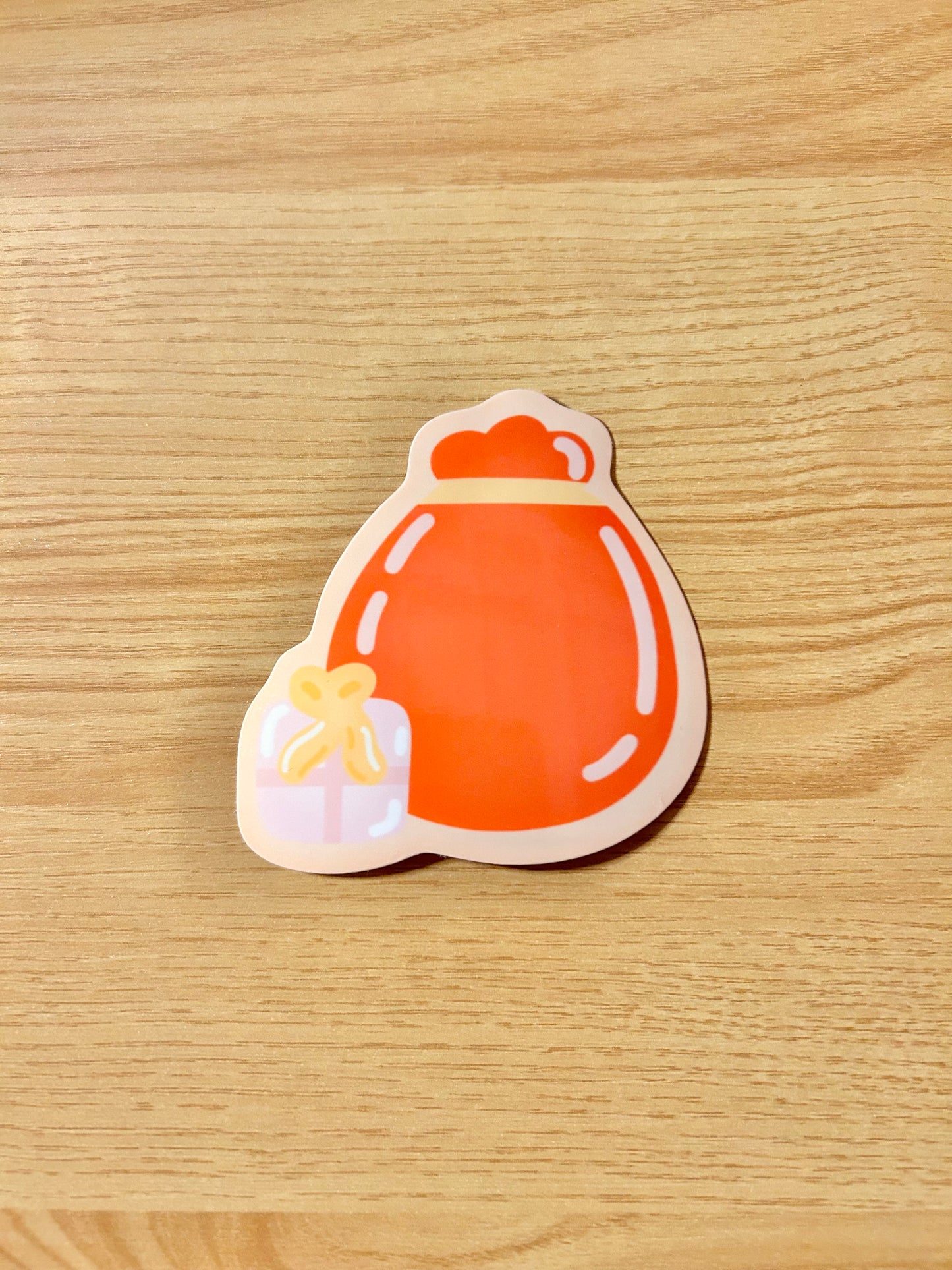 Gingerbread holiday cookie sticker pack