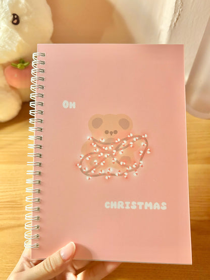 Candy cane bear Stationery kit