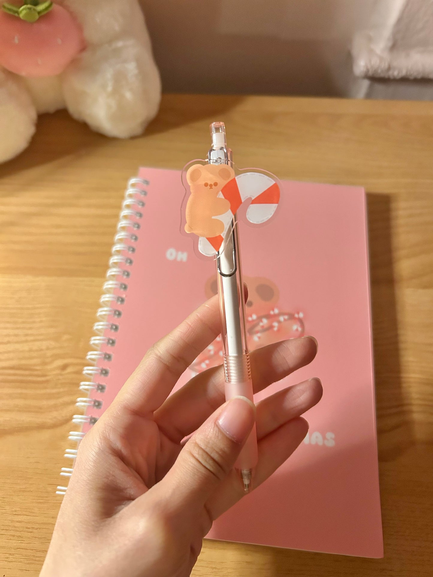 Candy cane bear Stationery kit