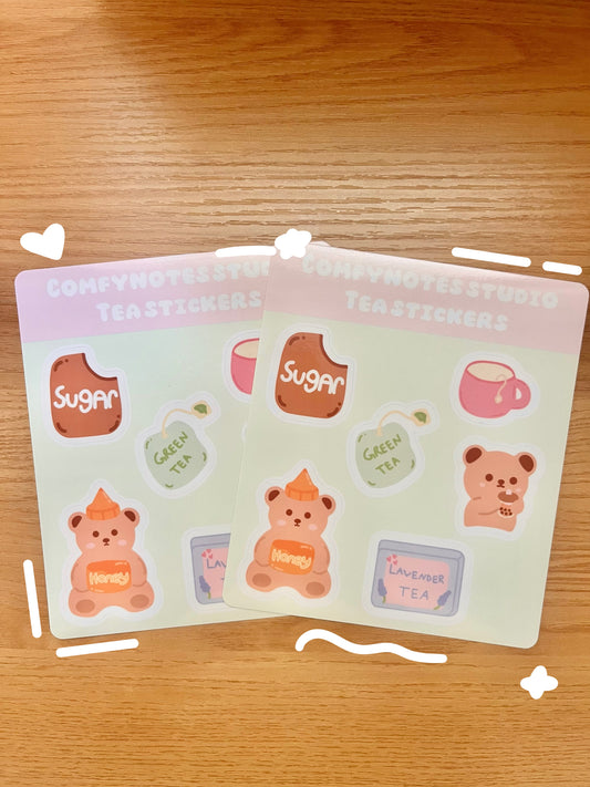 Tea Sticker Sheet