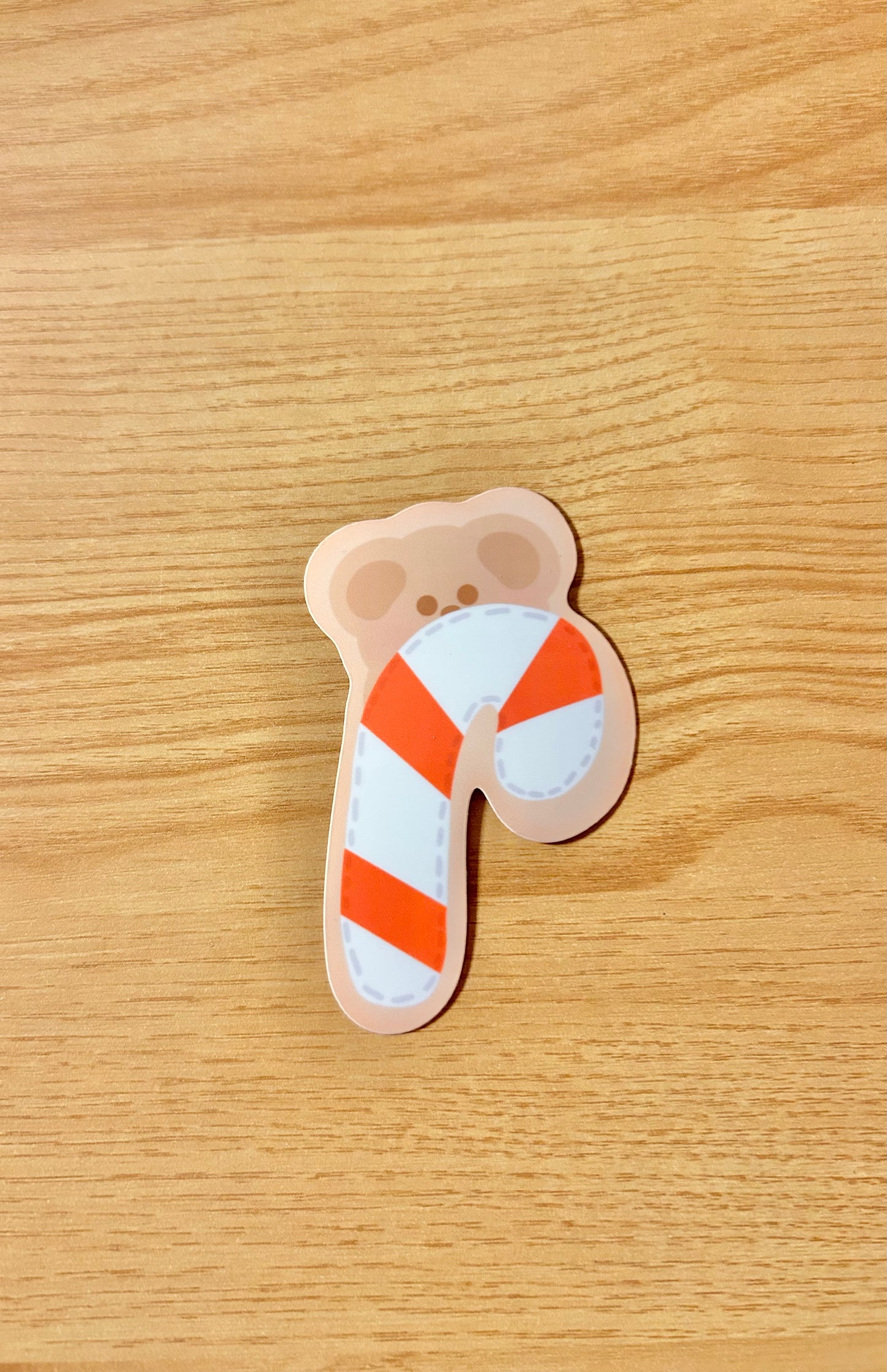 Gingerbread holiday cookie sticker pack