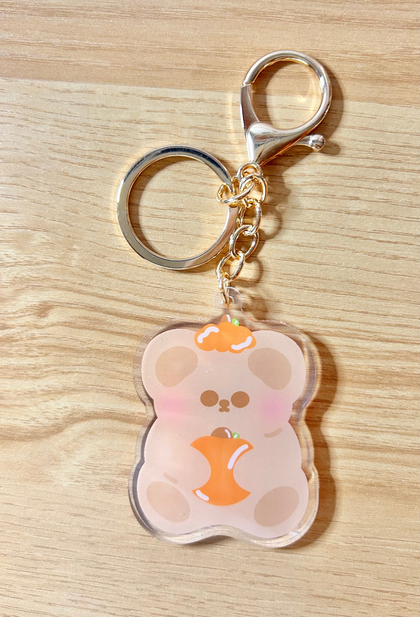 Comfys pumpkin keychain