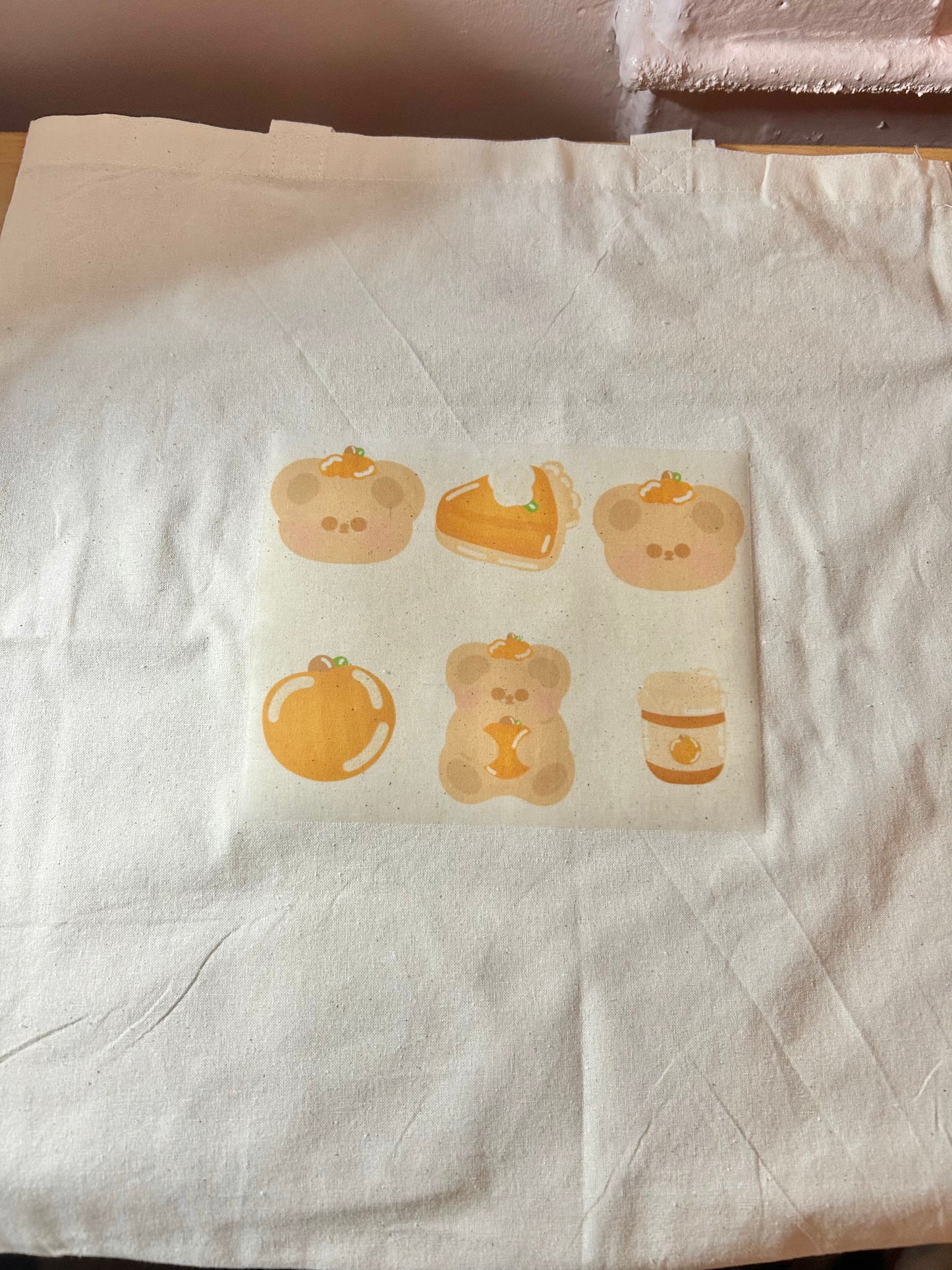 Comfys Pumpkin Tote Bag